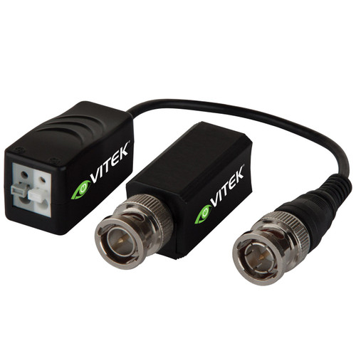 Vitek VT-TR4K Passive Video Balun Transmitter/Receiver Pair