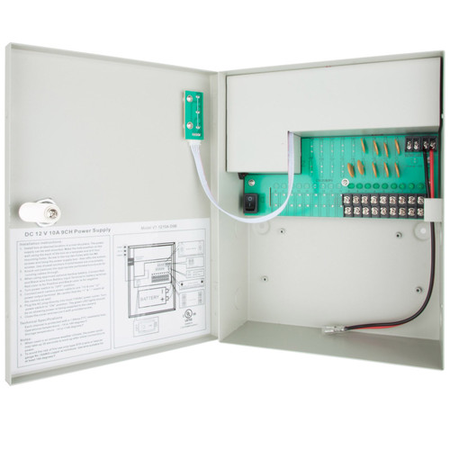 Vitek VT-1210A-D9B 9-Output 12VDC Power Center