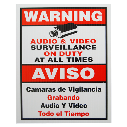 CCTVGear CCTV-SIGN Surveillance Warning Sign