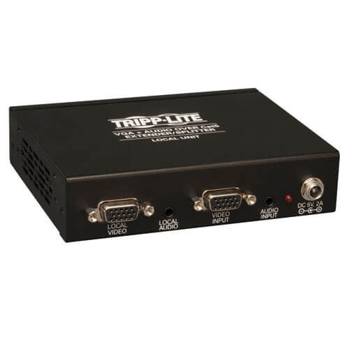 Tripp-Lite B132-004A-2 4-Port VGA over Cat5/6 Splitter/Extender