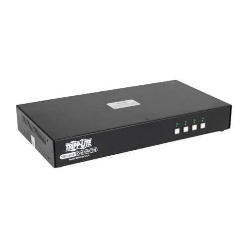 Tripp-Lite B002-DV1AC4 4-Port DVI + Audio Secure KVM Switch