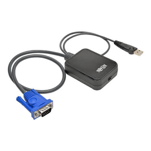 Tripp-Lite B032-VU1 KVM Console to USB 2.0 Portable Laptop Crash Cart Adapter