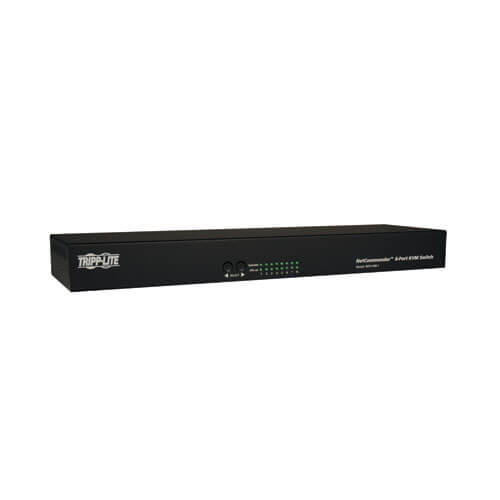 Tripp-Lite B072-008-1 NetCommander 8-Port Cat5 1U Rack-Mount KVM Switch