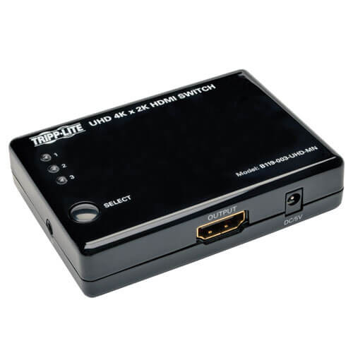Tripp-Lite B119-003-UHD-MN 3 Port HDMI Mini Switch