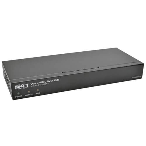 Tripp-Lite B132-008A-2 8-Port VGA + Audio Over Cat5/Cat6 Extender Splitter