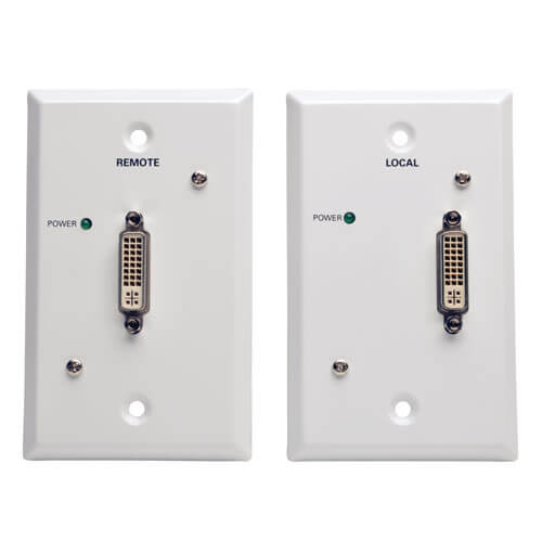 Tripp-Lite B140-1P1-WP-1 DVI over Cat5 Cat6 Extender Video Transmitter & Receiver