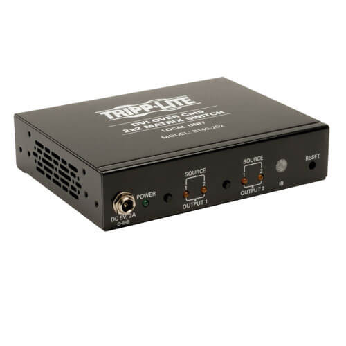 Tripp-Lite B140-202 2-Port DVI over Cat5 2 DVI x 2 UTP Matrix Switch