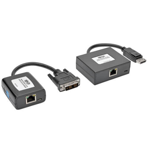Tripp-Lite B150-1A1-DVI DisplayPort DVI Over Cat5/6 Active Extender Transmitter Receiver