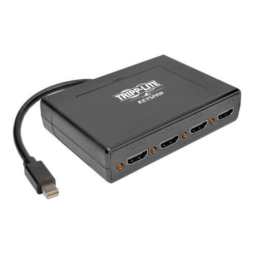 Tripp-Lite B155-004-HD-V2 4-Port Mini DisplayPort to HDMI Multi Stream Transport Hub