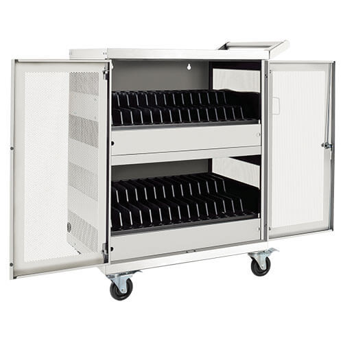 Tripp-Lite CSC32ACW 32-Port AC Charging Cart Storage Station