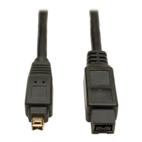 Tripp-Lite F019-006 6Ft IEEE 1394b FireWire Gold Hi-speed Cable