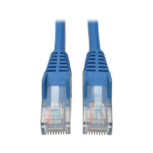 Tripp-Lite N001-035-BL 35Ft Blue Cat5E 350MHz Snagless Patch Cable