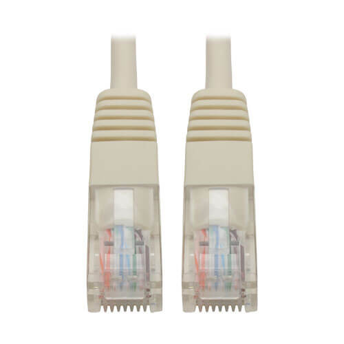 Tripp-Lite N002-001-WH 1Ft White Cat5E 350MHz Molded Patch Cable