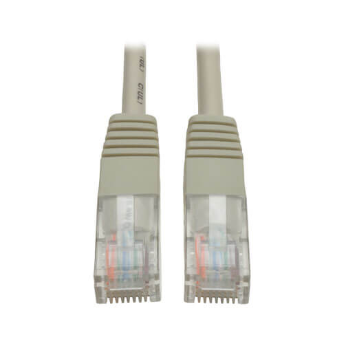 Tripp-Lite N002-003-GY 3Ft Gray Cat5E 350MHz Molded Patch Cable