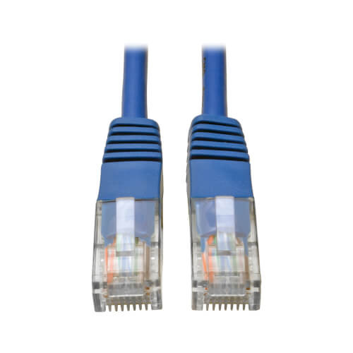 Tripp-Lite N002-006-BL 6Ft Blue Cat5E 350MHz Molded Patch Cable
