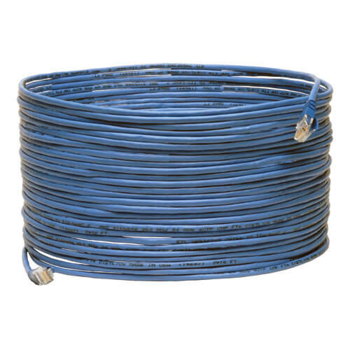 Tripp-Lite N003-075-BL-P 75Ft Blue Cat5E Plenum Snagless Patch Cable