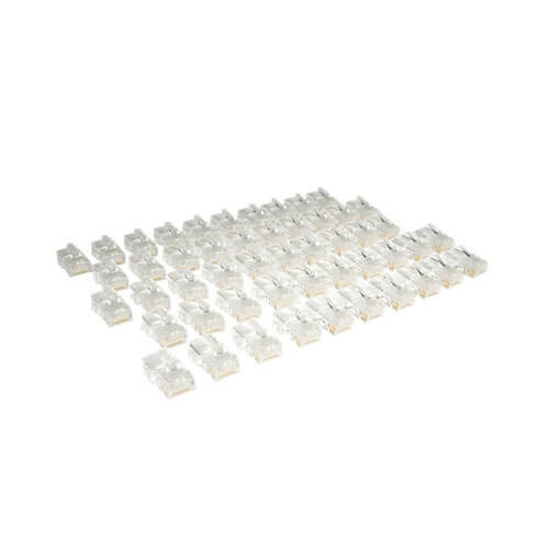 Tripp-Lite N031-050 Cat5E RJ45 Modular Connectors, 50 Pack