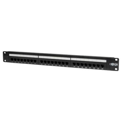 Tripp-Lite N052-024 24-Port Cat5e Cat5 Rackmount Patch Panel