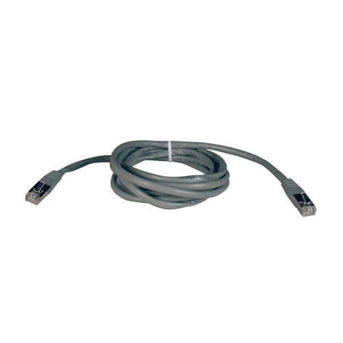 Tripp-Lite N105-010-GY Tripp Lite 10Ft Cat5e Cat5 350MHz Molded Shielded Patch Cable RJ45 Gray 10'