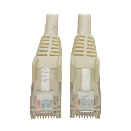 Tripp-Lite N201-006-WH 6Ft Cat6 Snagless Molded Patch Cable UTP White RJ45 M/M 6'