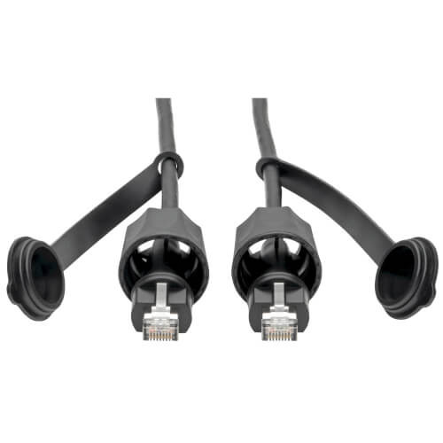 Tripp-Lite N206-PC03-IND Cat5e/Cat6 STP Patch Cable RJ45 CMX Outdoor Industrial IP67 3Ft