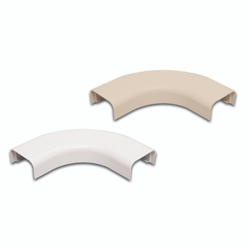 Quest FRA-31414 1/2" White Right Angle Raceway Accessory