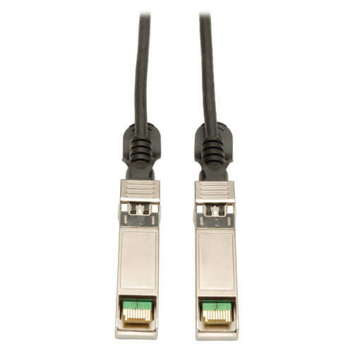 Tripp-Lite N280-03M-BK 3M SFP+ 10Gbase-CU Twinax Passive Copper Cable Black 10Ft