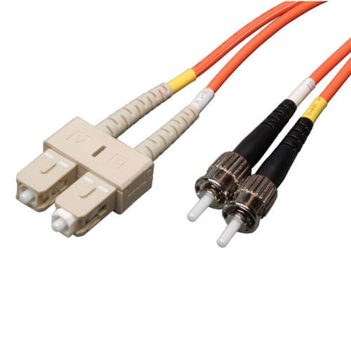 Tripp-Lite N304-025 Tripp Lite 8M Duplex Multimode Fiber 62.5/125 Patch Cable SC/ST 25Ft