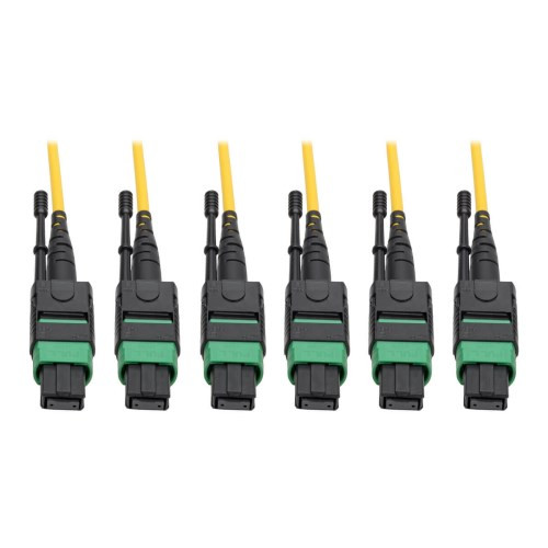 Tripp-Lite N392-45M-3X8-AP MTP/MPO APC Singlemode Slim Trunk Cable 40/100 Gbe 24-Strand 45M
