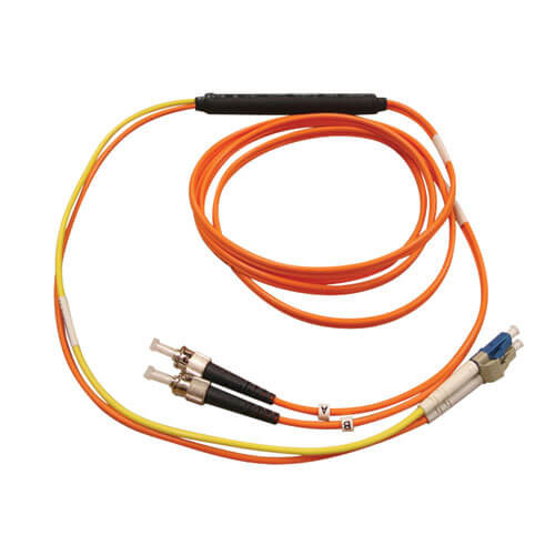 Tripp-Lite N422-03M Tripp Lite 3M Fiber Optic Mode Conditioning Patch Cable ST/LC 10Ft