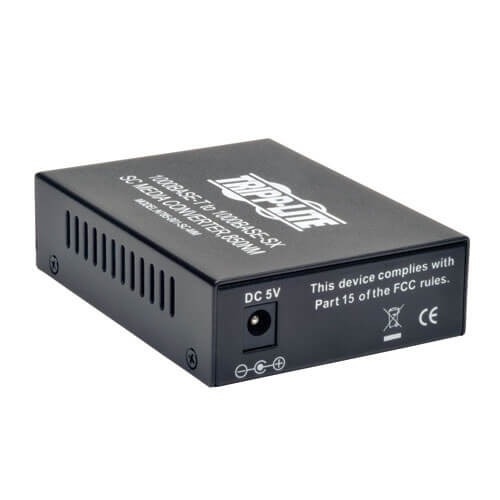 Tripp-Lite N785-001-SC-MM SC Multimode Fiber Media Converter Gigabit 10/100/1000 RJ45