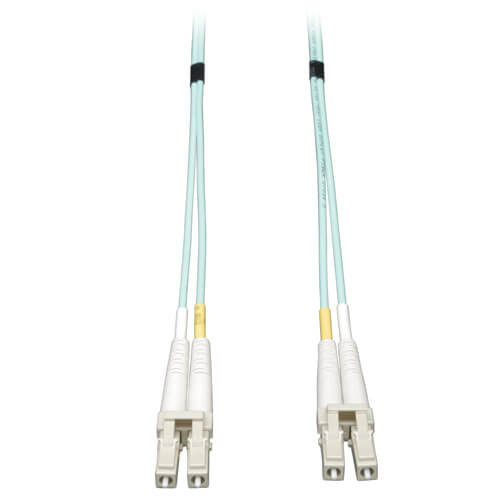 Tripp-Lite N820-35M 35M 10Gb MMF Fiber 50/125 OM3 LSZH Patch Cable LC/LC Aqua 115Ft
