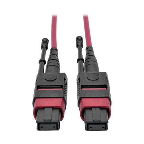 Tripp-Lite N845-15M-12-MG 15M MTP MPO Multimode Patch Cable 12 Fiber 40Gb OM4 50/ 125 CMP
