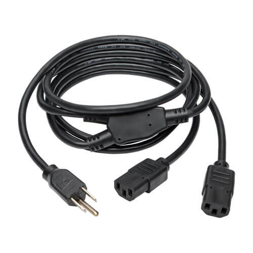 Tripp-Lite P006-006-2 6Ft AC Power Splitter Cable