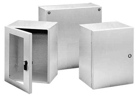 Hoffman LHC302515SS6 Type 4X INLINE Stainless Steel Hinged-Cover Enclosure