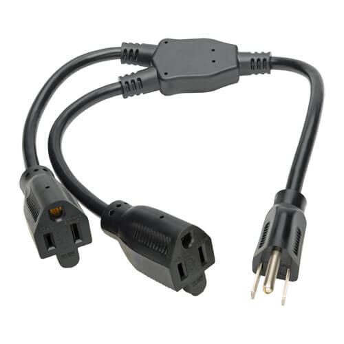 Tripp-Lite P024-18N-13A-2R 18" Power Splitter Cord