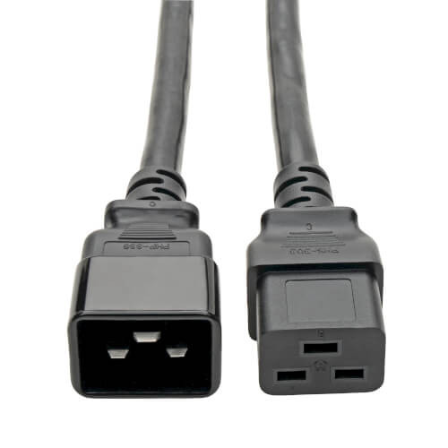 Tripp-Lite P036-002-6 2Ft 6-Pack Heavy Duty Power Cord