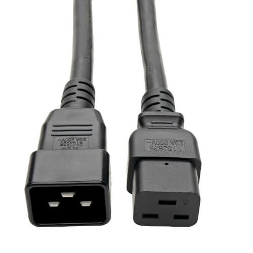 Tripp-Lite P036-006-2C19 6Ft AC Power Splitter Cable