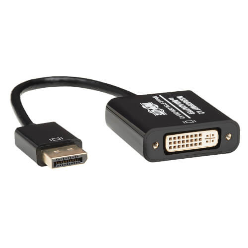 Tripp-Lite P134-06N-DVI-V2 DisplayPort 1.2 to DVI Active Converter Adapter
