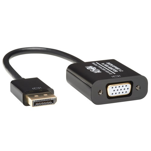 Tripp-Lite P134-06N-VGA-V2 6" DisplayPort 1.2 to VGA Active Converter Adapter