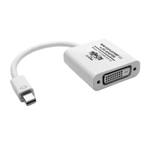 Tripp-Lite P137-06N-DVI-V2 6" Mini Displayport 1.2 to DVI Adapter