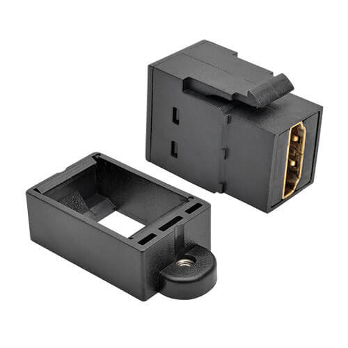 Tripp-Lite P164-000-KP-BK Panel Mount HDMI Keystone Coupler