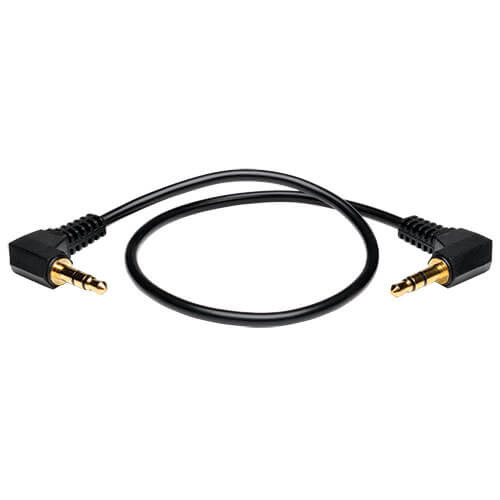 Tripp-Lite P312-001-2RA 1Ft 3.5mm Mini Stereo Audio Cable