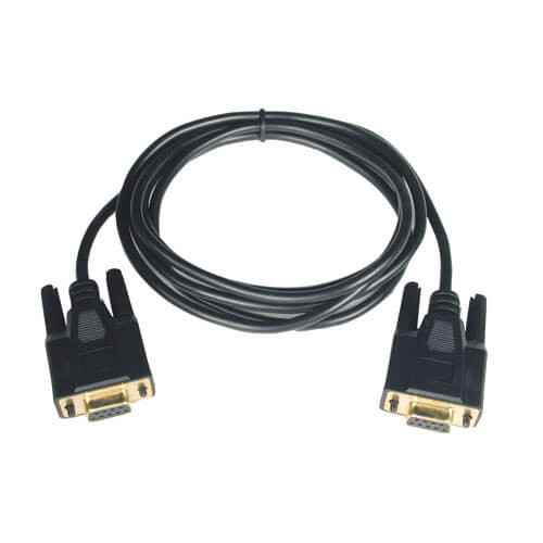 Tripp-Lite P450-006 6Ft Null Modem Adapter Gold Cable