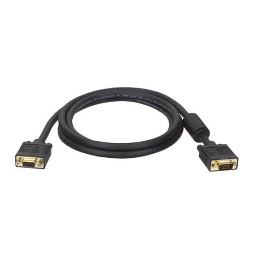 Tripp-Lite P500-010 10Ft SVGA/VGA Monitor Extension Gold Cable