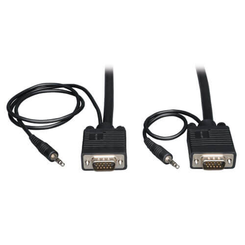 Tripp-Lite P504-006 6Ft SVGA/VGA Monitor & Audio Cable