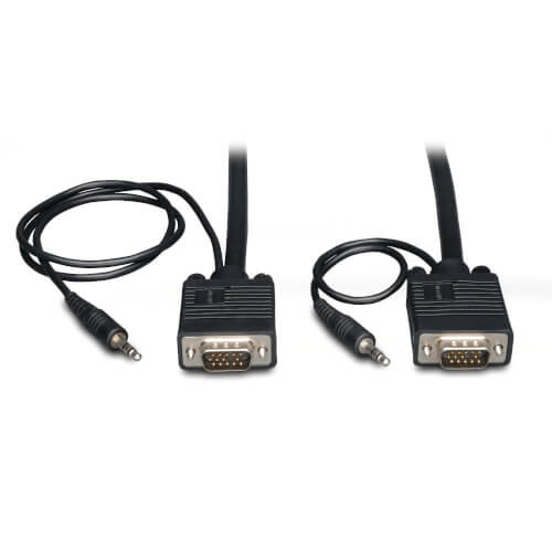 Tripp-Lite P504-010 10Ft SVGA/VGA Monitor & Audio Cable