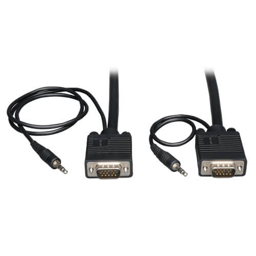 Tripp-Lite P504-030 30Ft SVGA/VGA Monitor & Audio Cable