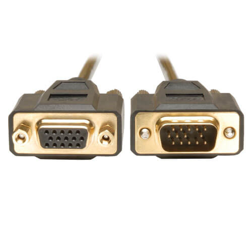 Tripp-Lite P510-025 25Ft VGA Monitor Extension Gold Cable