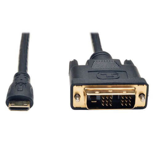 Tripp-Lite P566-010-MINI 10Ft Mini HDMI to DVI Digital Monitor Adapter Cable